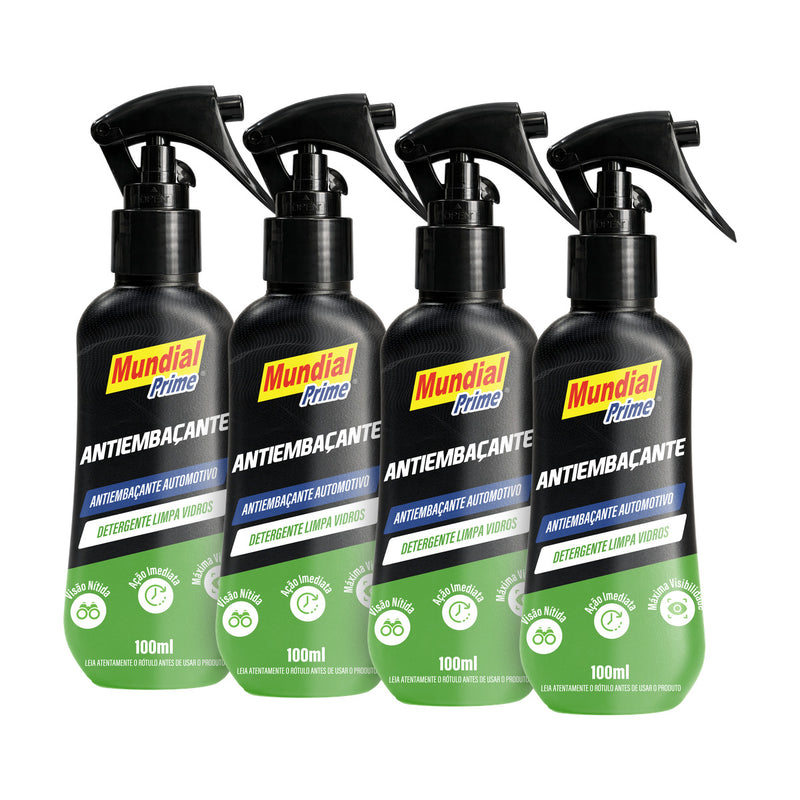 Kit 4 Antiembaçantes MP10 Mundial Prime 100ml