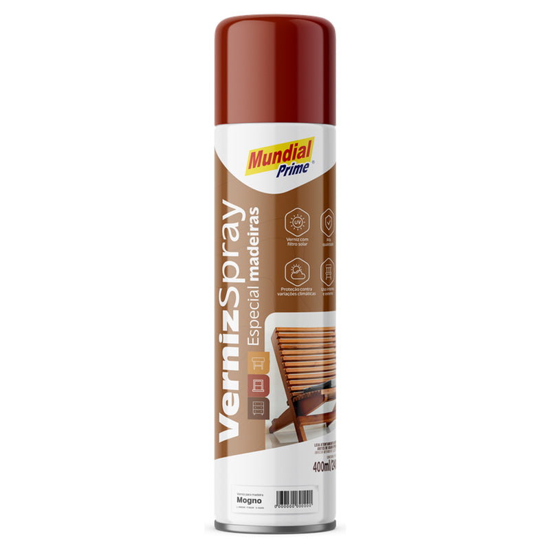 Verniz Spray Madeira Mogno Mundial Prime