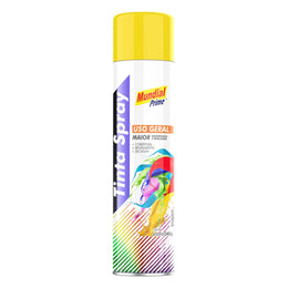 Tinta Spray Uso Geral Amarelo Mundial Prime 400ml