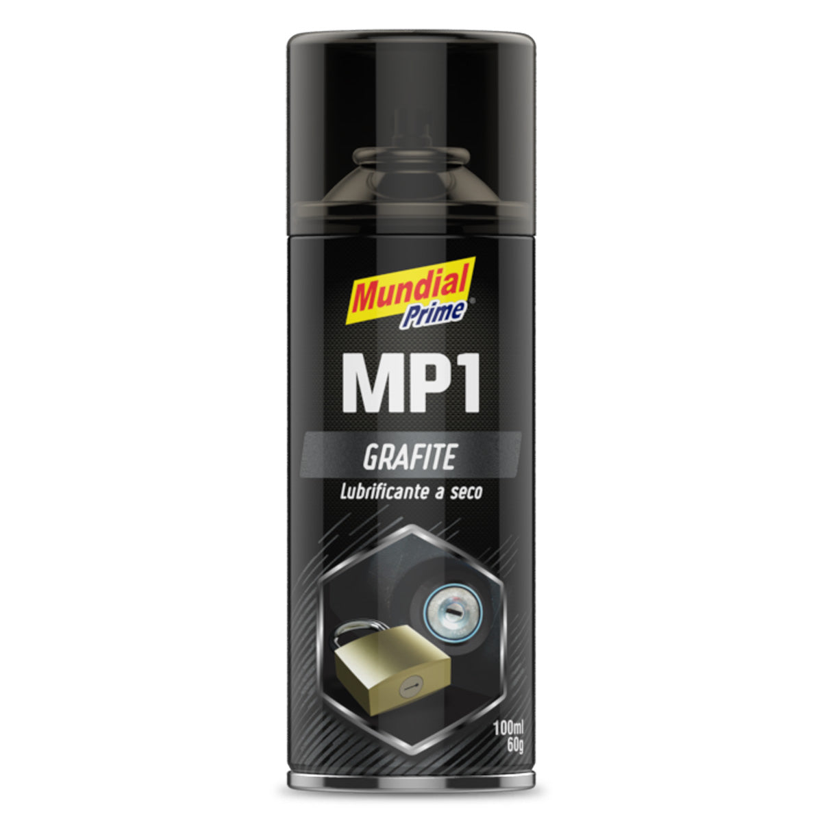 Grafite em Pó Spray MP1 Mundial Prime 100ml