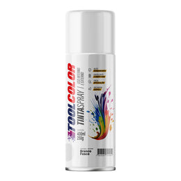 Tinta Spray Multiuso Tool Color Branco Fosco 400ml
