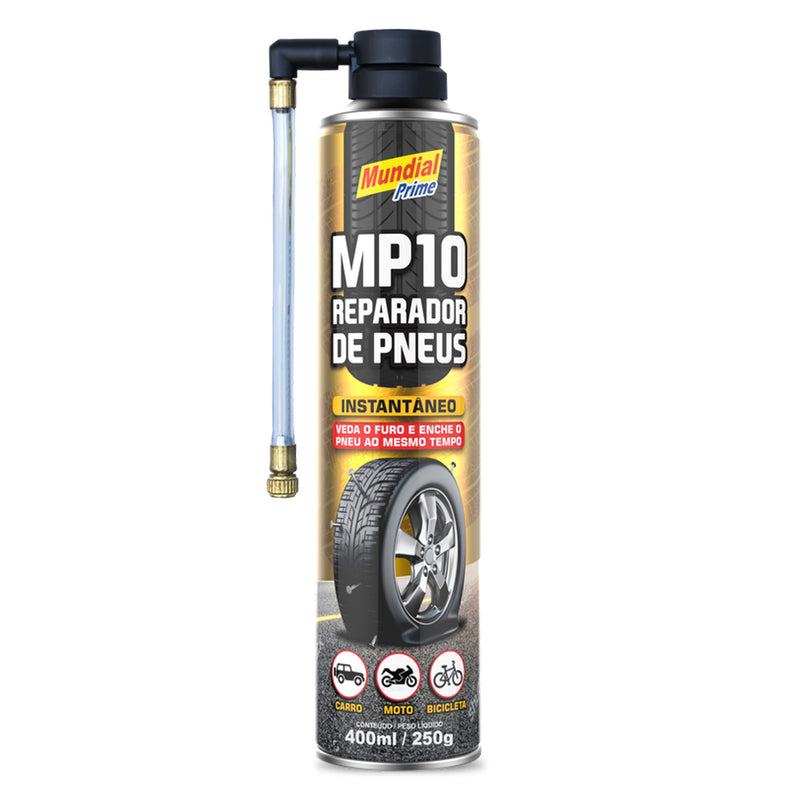 Reparador de Pneus Instantâneo Mundial Prime 400ml