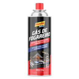 Gás para Fogareiro Mundial Prime 400ml 200g Refil