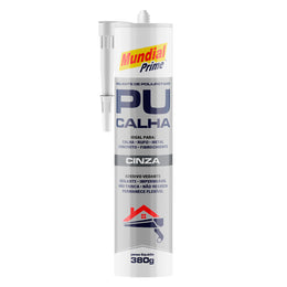 Selante PU Calha Cinza Mundial Prime 380g Poliuretano