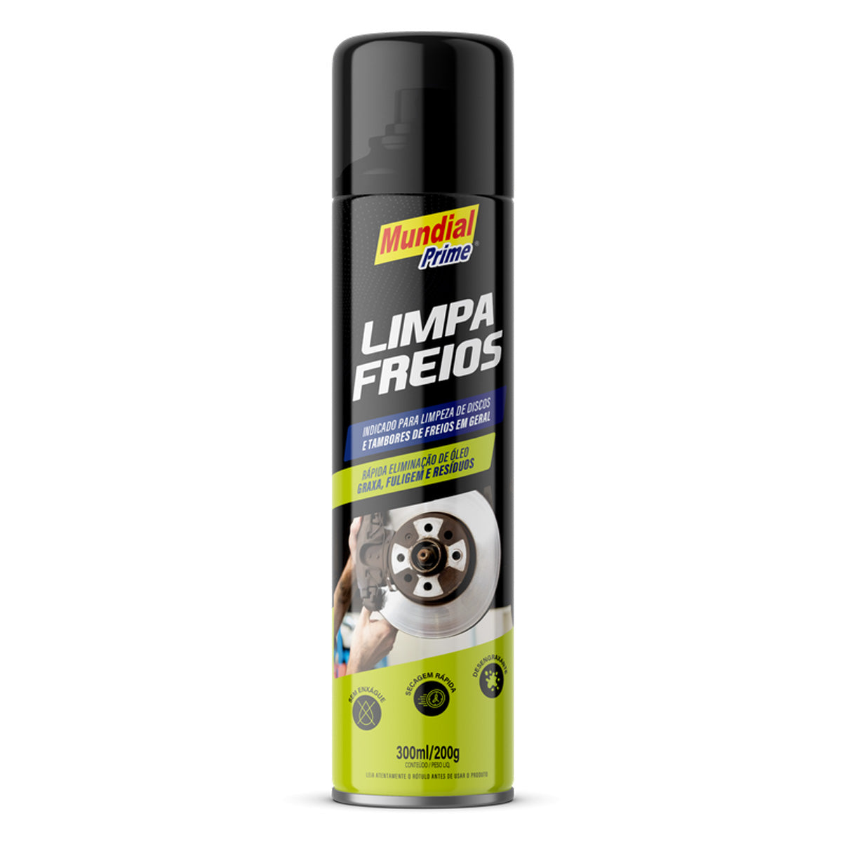 Limpa Freios Spray Mundial Prime 300ml 200g