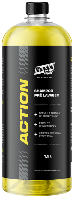 Shampoo Pré-Lavagem Action 1,5L Mundial Prime PRO