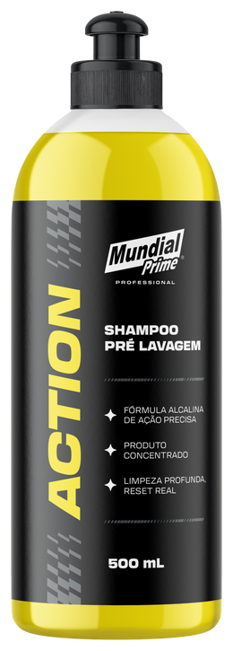 Shampoo Pré-Lavagem Action 500ml Mundial Prime PRO