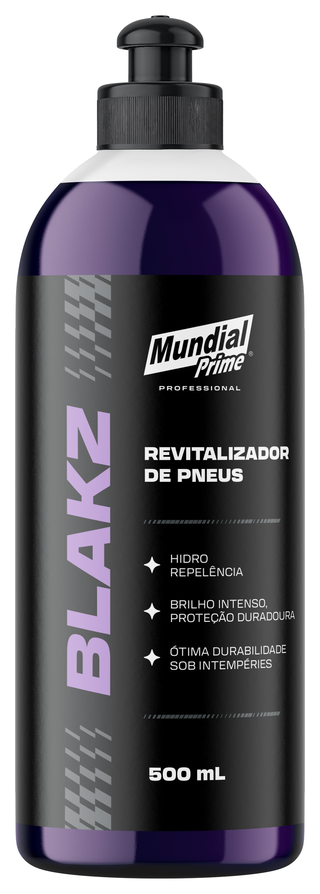 Revitalizador de Pneus Blakz 500ml Mundial Prime PRO