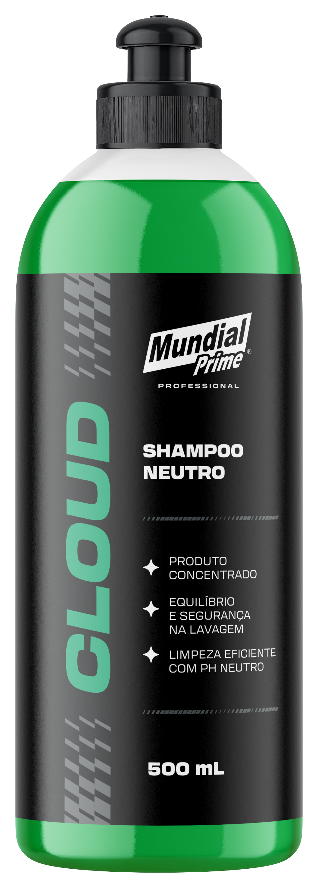 Shampoo Neutro Cloud 500ml Mundial Prime PRO