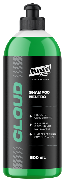Shampoo Neutro Cloud 500ml Mundial Prime PRO