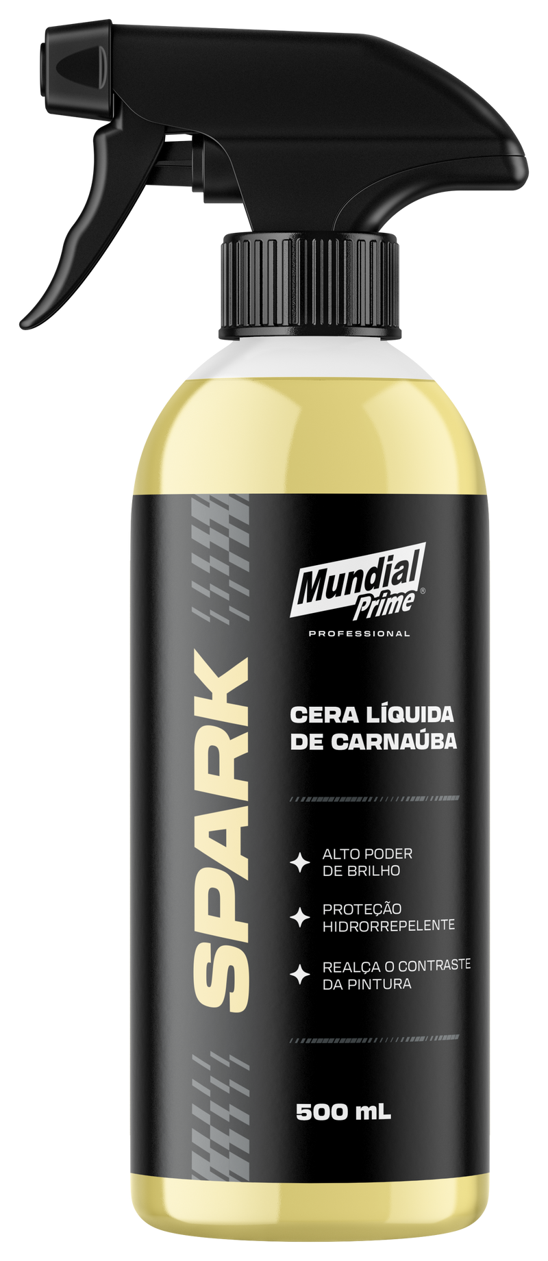 Cera Líquida de Carnaúba Spark 500ml Mundial Prime PRO
