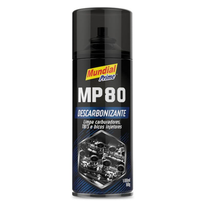 Descarbonizante Spray MP80 Mundial Prime Automotivo 100ml