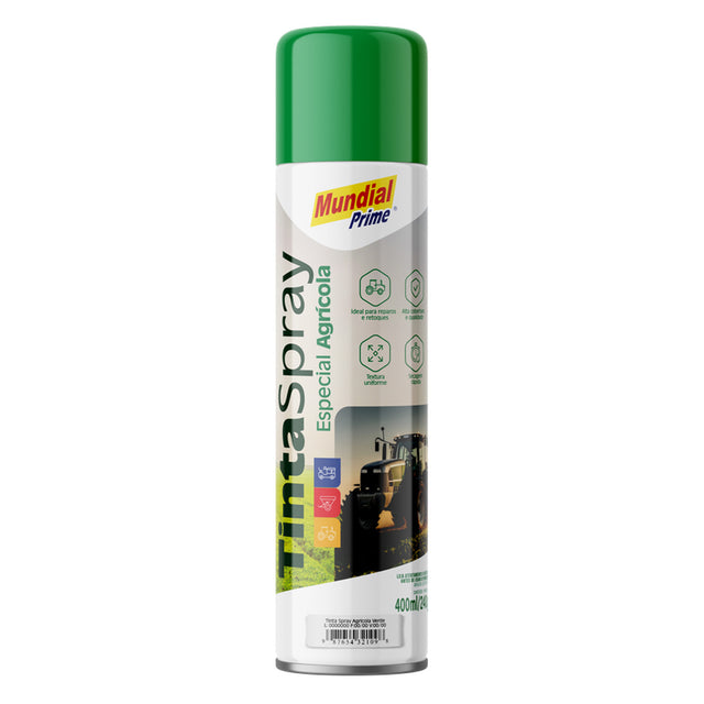 Tinta Spray Agrícola Verde Mundial Prime 400ml