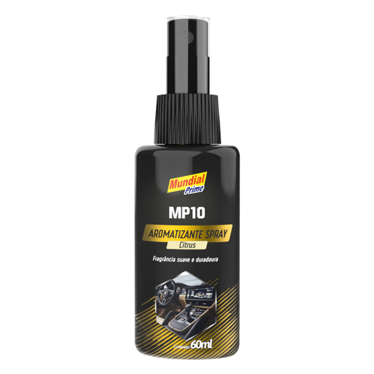 Aromatizante Automotivo Citrus Pump Mundial Prime 60ml