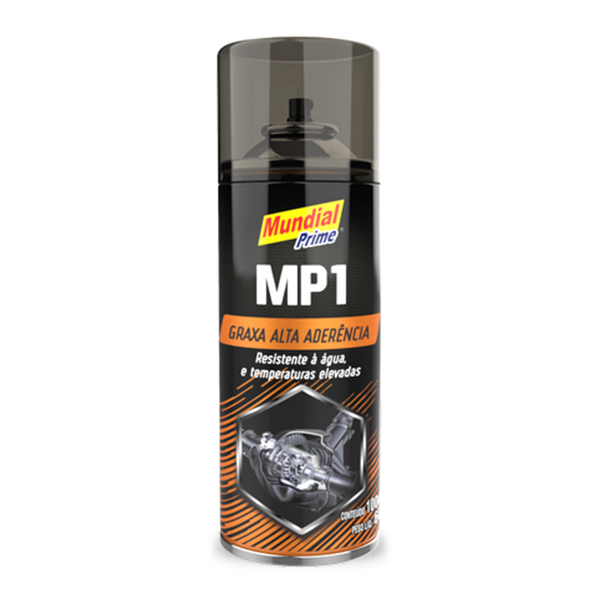 Graxa Alta Aderência Spray MP1 Mundial Prime 100ml