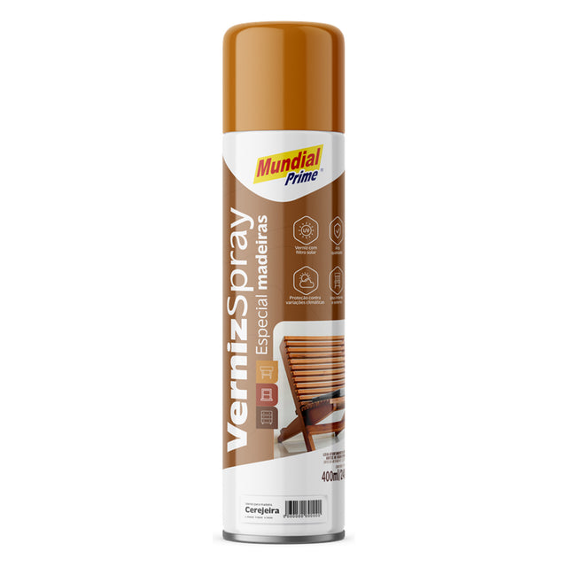 Verniz Spray Madeira Cerejeira Mundial Prime