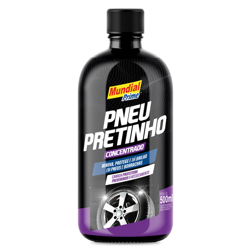 Limpa Pneus Pneu Pretinho Mundial Prime 500ml